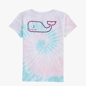 Vineyard Vines Pink and Blue Short Sleeve Tee